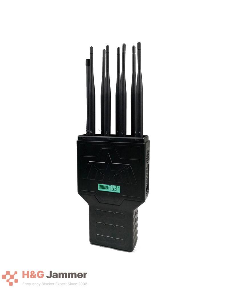 K415 8-Channel RF Jammer (30 meters)